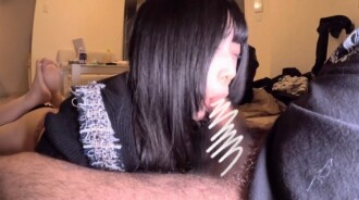 [It developed into sex in front of *] At ***&#039;s house, I was casually giving a blowjob in front of *, and before I knew it, I was showing him the sex video