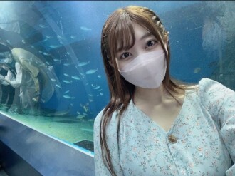 [G-cup beauty] Mai-chan&#039;s friend Mei-chan and I went on a date to the aquarium! We had a creampie immediately after the date!