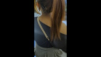 Phim [Public Voyeurism/Big-Breasted Santa Panties] A special video of a beautiful one-shouldered Santa with huge breasts*, sash-clad, with her breasts rubbed, her panties pulled to the side, and her panties fingered, causing her to pant.