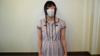 [Super slim abs!] Powerful sex with a cheerleader with beautiful slim abs, resulting in a thick, intense creampie.