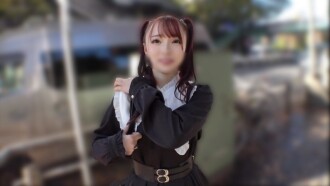 [Bonus] Famous influencer landmine type ** super two blowjob. From continuous squirting with intense piston, milky face cum cleaning blowjob video leaked,