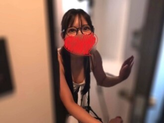 [Home Visit] I wonder if this guy likes me ♡? My junior moved to Tokyo, so I went to his new place and had sex with him raw