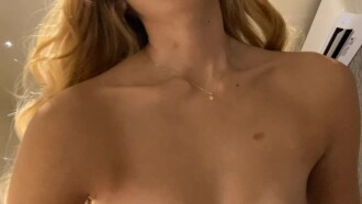 A sequel to the story of a gal wife who has sex on a dating app. She happily says, &quot;My husband left me a love bite lol,&quot; but this is a stupid wife who inserts another man&#039;s dick raw lol