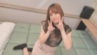 [Individual shooting] First come, first served 500 points - Vaginal ejaculation to a fair-skinned, idol-faced, god-shaped beauty! [Bonus high-quality image]