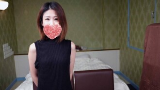 (High-quality bonus, face revealed, uncensored) A 24-year-old amateur who wants to appear in an adult video, creampied after the interview