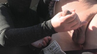 Phim [Private shoot, car blowjob &amp; exhibitionist play] Shame! Creampie meat urinal fuck! Must-see private video of a chubby mature woman!!